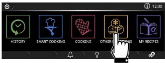 SMEG SFPA9305SPX - Touch the OTHER FUNCTIONS - 2