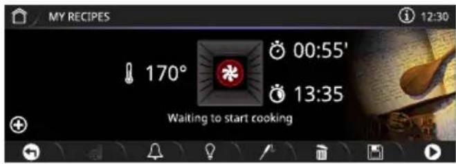 SMEG SFPA9305SPX - Adding a recipe - 7