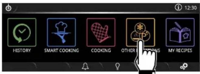 SMEG SFPA9305SPX - Touch the OTHER FUNCTIONS - 2