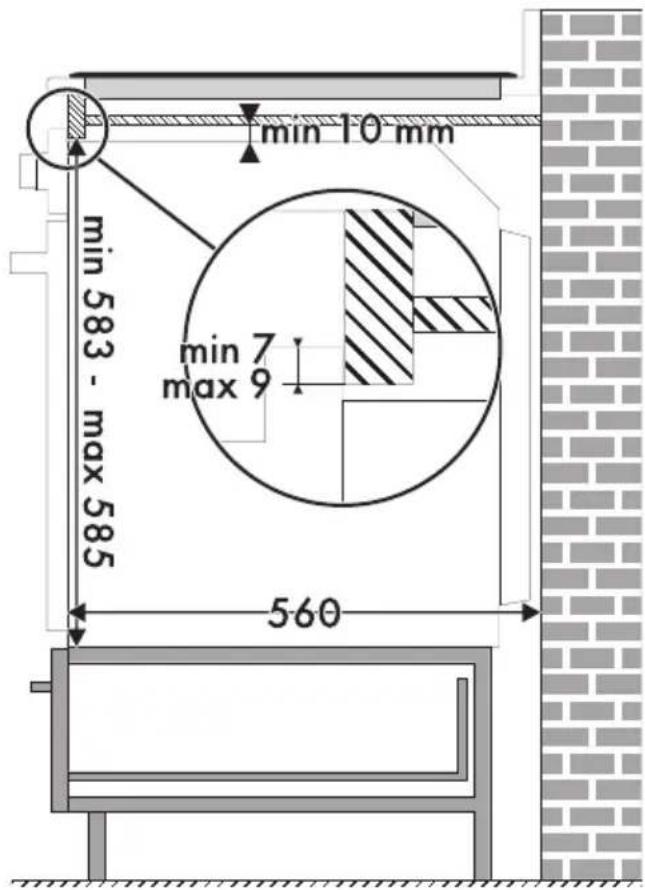SMEG SFPA9305SPX - Mounting under worktops - 2