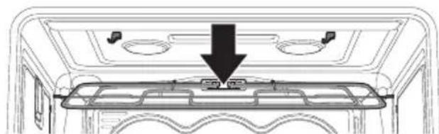 SMEG SFPA9305SPX - Cleaning the roof of the oven (not on pyrolytic models) - 3