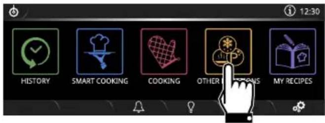 SMEG SFPA9305SPX - Touch the OTHER FUNCTIONS - 2