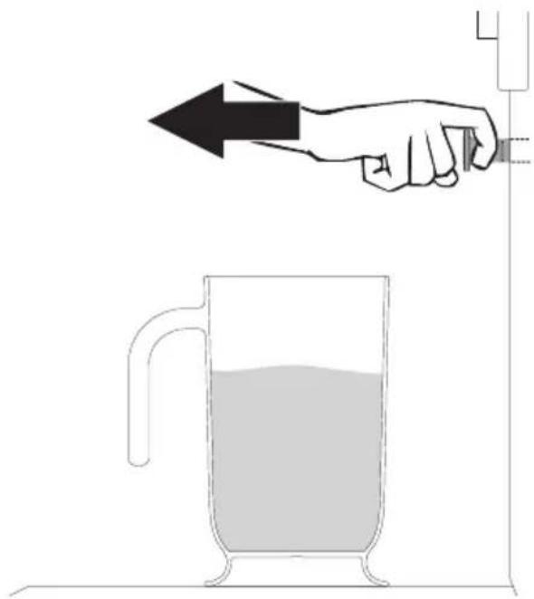 SMEG SFPA9305SPX - Filling the reservoir - 4