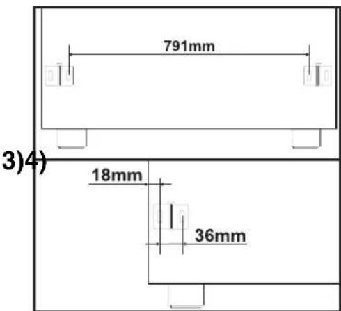 SMEG CS9GMNHA - 11.9C91GMXATWallmountingbrackets - 3