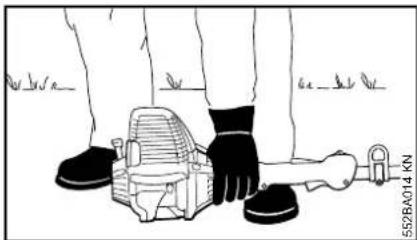 STIHL KM 110 - Arranque - 2