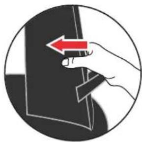 LENOVO ThinkVision T2054p - Connecting and turning on your monitor - 7