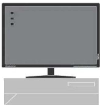 LENOVO ThinkVision T2054p - Connecting and turning on your monitor - 16