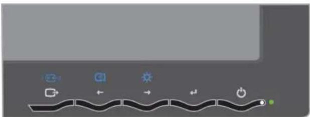 LENOVO ThinkVision L192p - User controls - 1