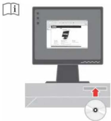 LENOVO ThinkVision L192p - Connecting and turning on your monitor - 6