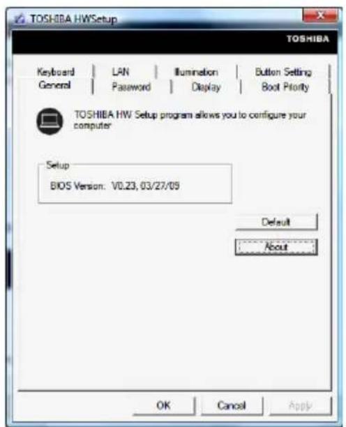 TOSHIBA Qosmio X505 - TOSHIBA Hardware Setup - 2