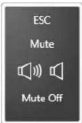 TOSHIBA Qosmio X505 - Volume Mute - 3