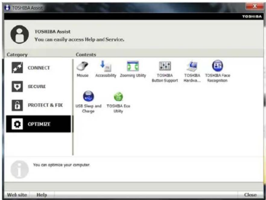 TOSHIBA Qosmio X505 - Optimize - 1