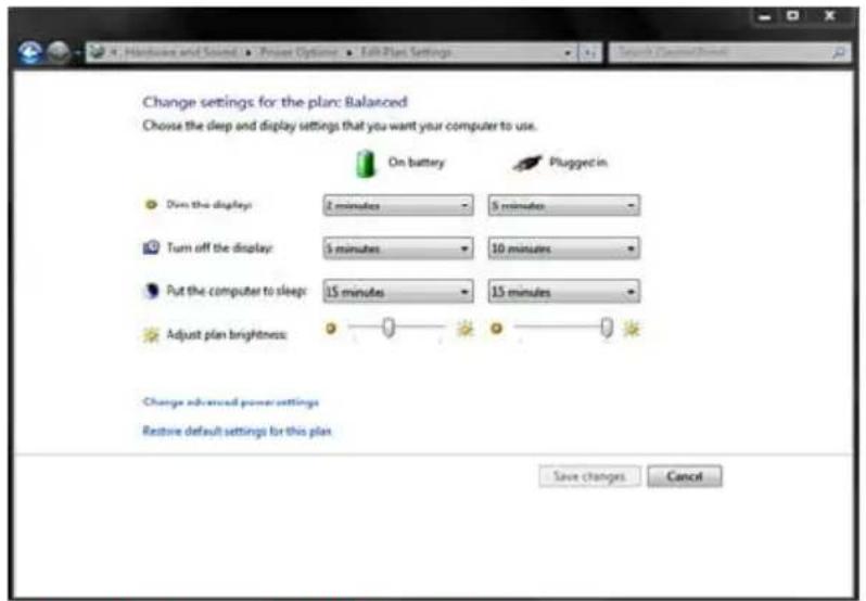 TOSHIBA Qosmio X505 - Configuring Sleep mode options - 2