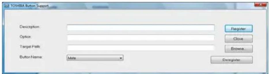 TOSHIBA Qosmio X505 - TOSHIBA Button Support - 2