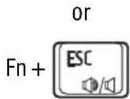 TOSHIBA Qosmio X505 - Volume Mute - 2