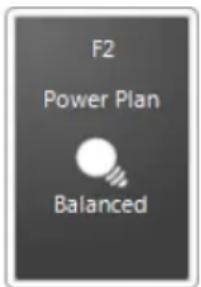 TOSHIBA Qosmio X505 - Using a hot key to set the Power Plan - 1