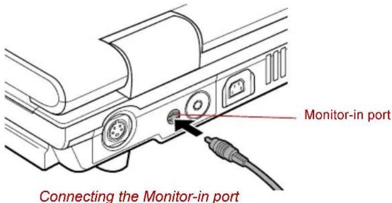 TOSHIBA Qosmio G10 - Connecting an audio device - 1