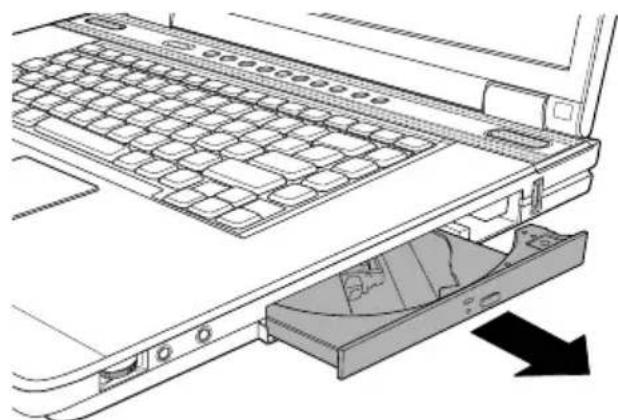 TOSHIBA Qosmio G10 - Loading discs - 3
