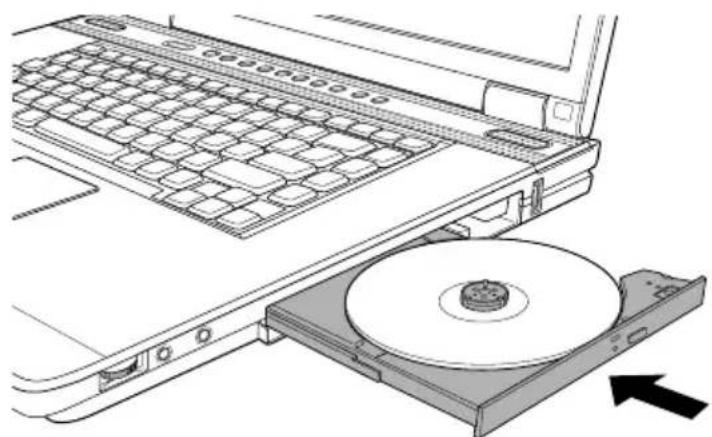 TOSHIBA Qosmio G10 - Loading discs - 8