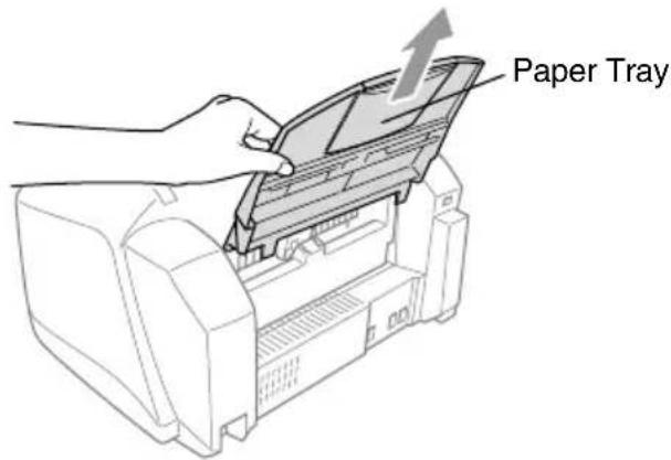BROTHER 1920CN - Paper is jammed inside the paper tray - 1