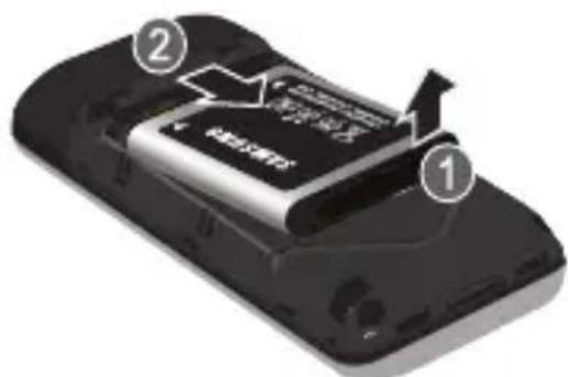 SAMSUNG SGH-S125G - Removing the Battery - 2
