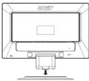 ACER AL1913b - Assemble the seat of the display - 1