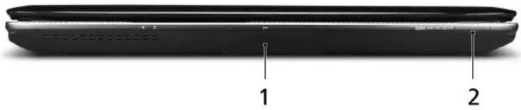 ACER Aspire 5739 - Geschlossene Vorderseite - 1