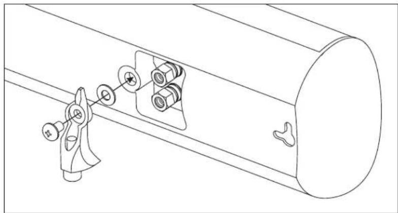 GoldenEar SuperSat 3 - ATTACHING CENTER CHANNEL FEET (SUPERSAT 3C & 50C ONLY) - 1