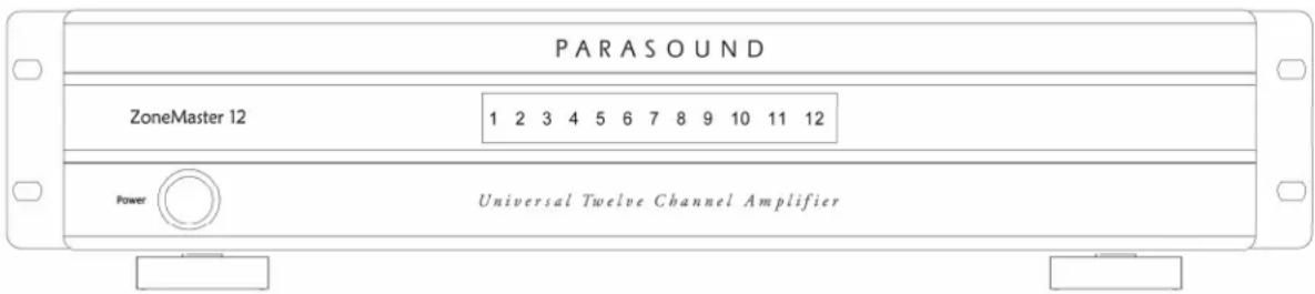 Parasound ZoneMaster 12 - Rack Mounting Your Parasound ZoneMaster 12 - 1