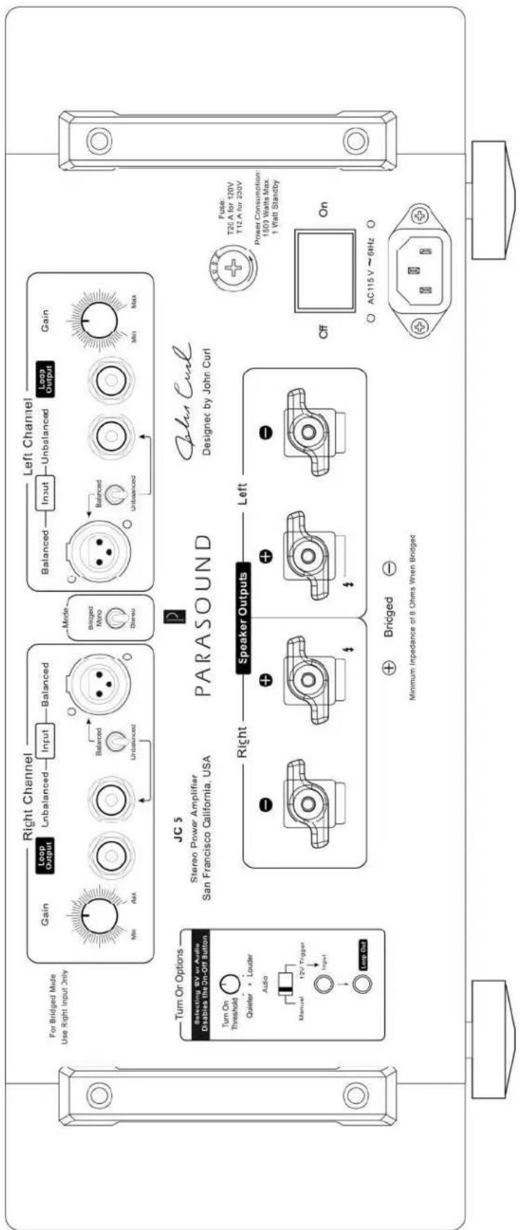 Parasound Halo JC 5 - AC Power Cord - 2