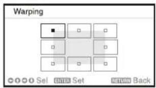 Warping Sel Set Back