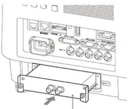 Technical diagram showing labeled ports and connectors with annotations like 'Control' and 'USB1.123'