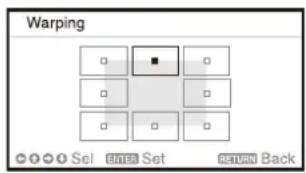 Warping Sel Set Back