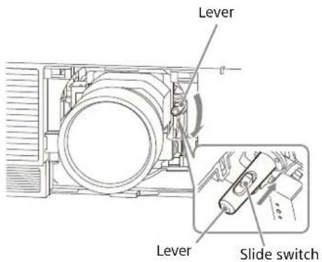 Lever Lever Slide switch