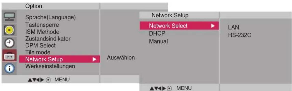 LG M4224F - Network Setup (Netzwerk-Setup) - 1