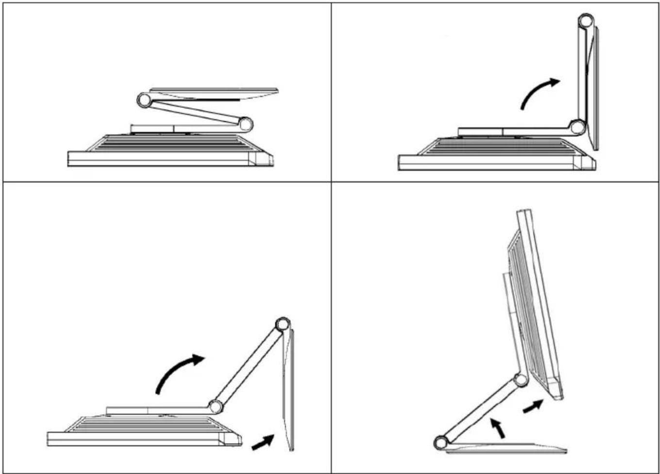 FUJITSU ScenicView P20-2 - Folding out monitor base - 3