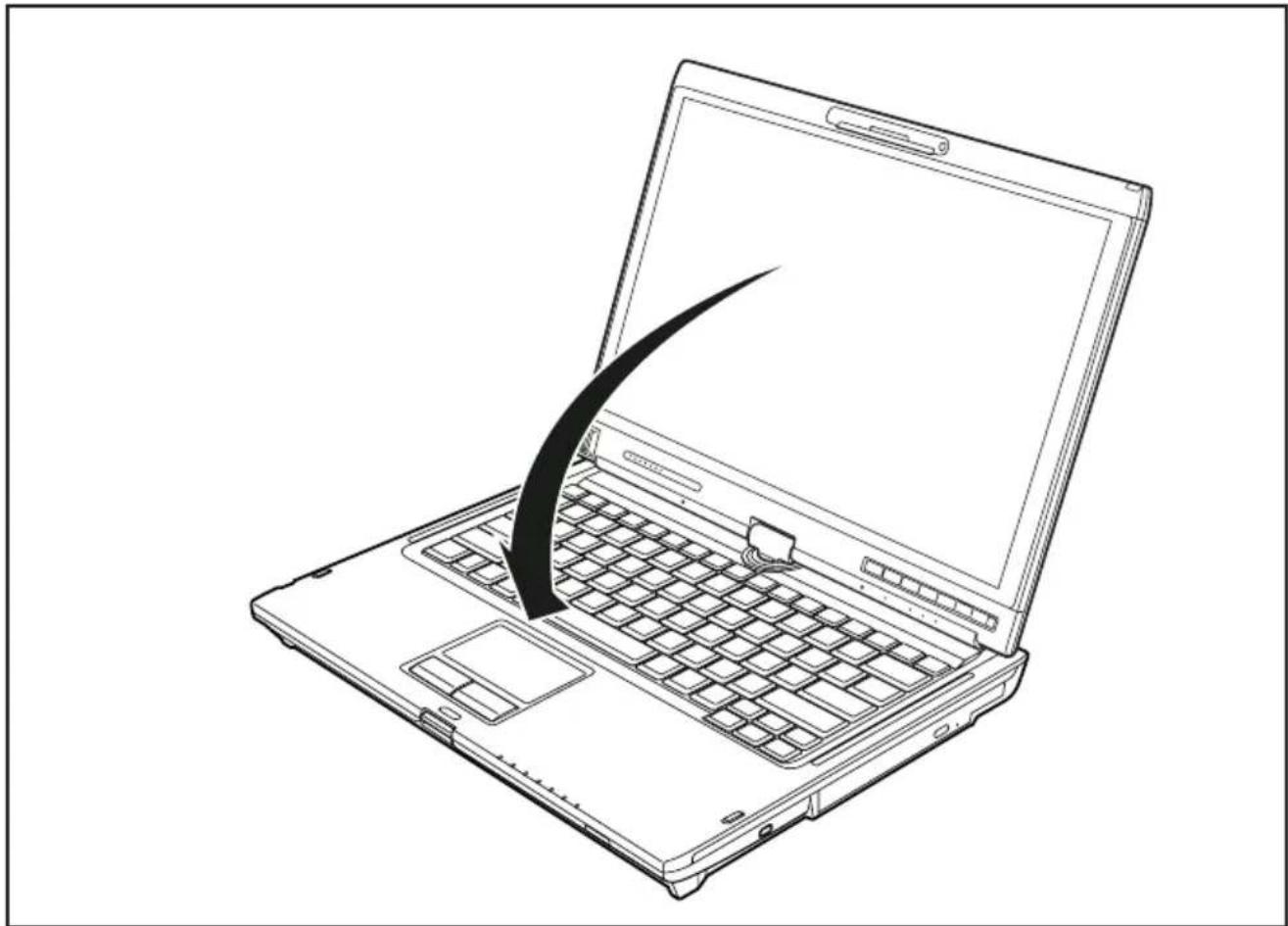 FUJITSU LifeBook T5010 - Notebook schließen - 1