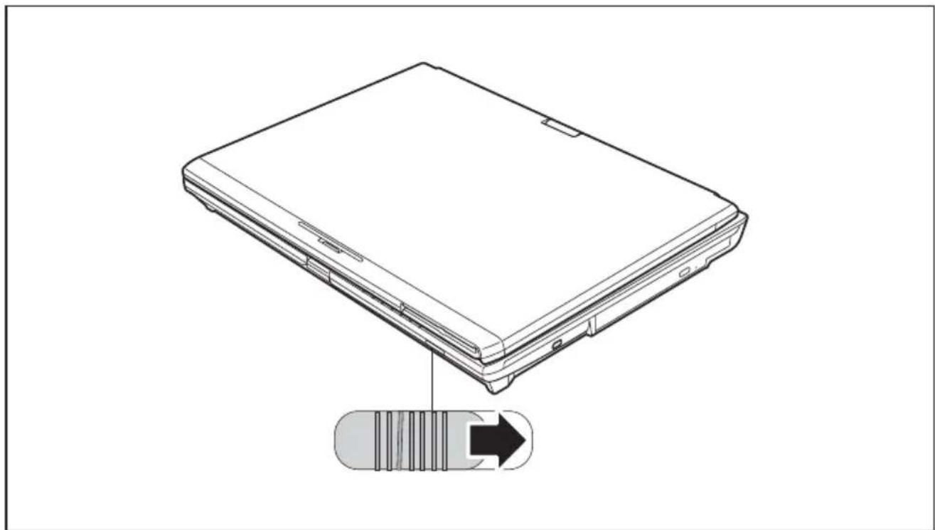 FUJITSU LifeBook T5010 - Funkkomponente einschalten - 1