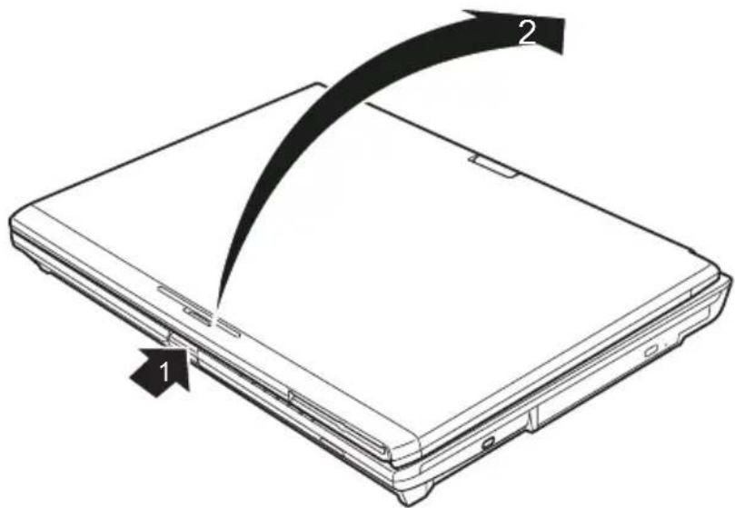 FUJITSU LifeBook T5010 - Notebook öffnen - 1