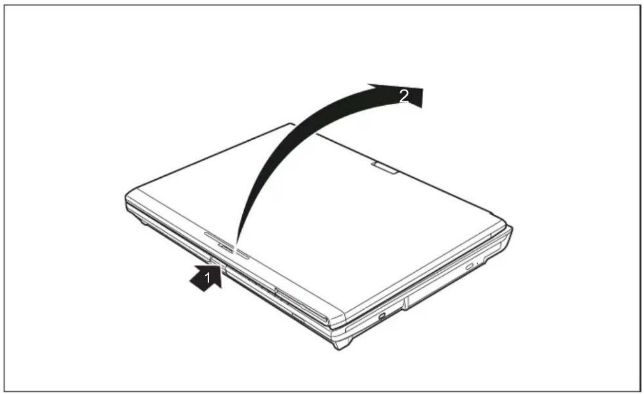 FUJITSU LifeBook T5010 - Netzadapter anschließen - 3