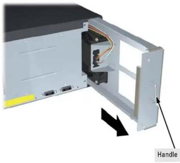 HP ProCurve 5400zl - Replacing Fan Trays - 1
