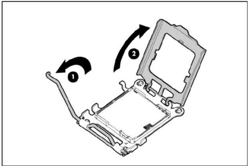 HP ProLiant DL585 G5 - Installing a processor - 5