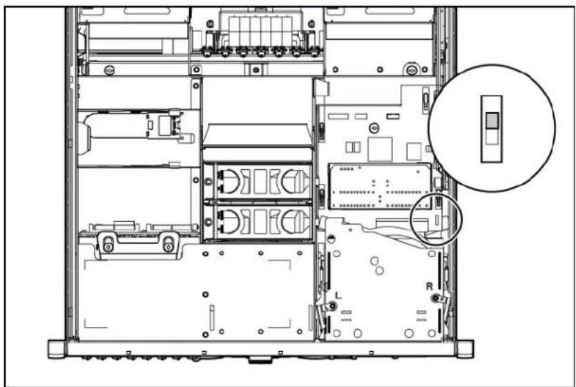 HP ProLiant DL585 G5 - Boot device selector switch (SW1) - 1