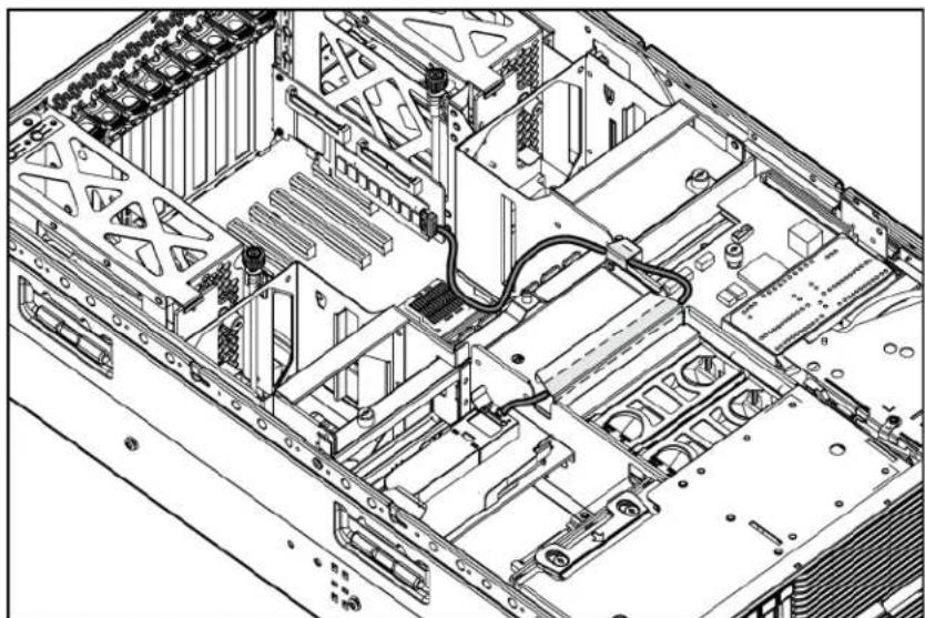 HP ProLiant DL585 G5 - BBWC cabling - 1