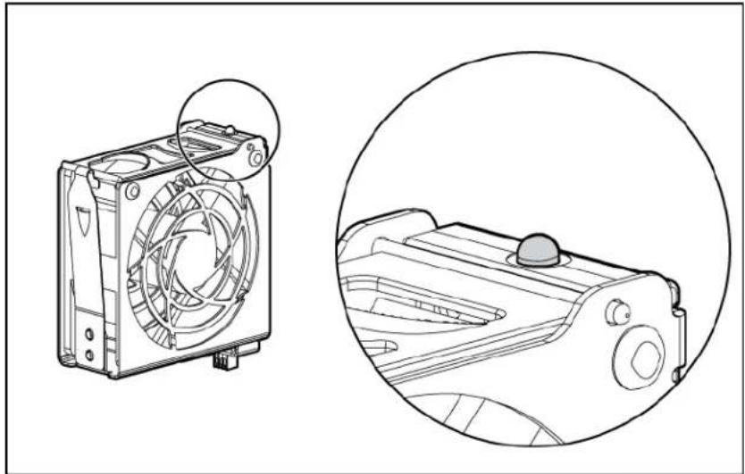 HP ProLiant DL585 G5 - Hot-plug fan LEDs - 1