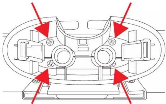 HP Compaq Presario Q2159 - Preparing the monitor for wall-mounting - 3