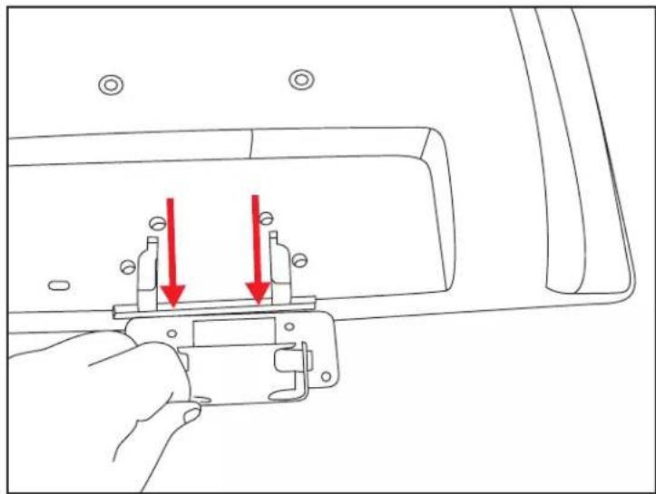HP Compaq Presario Q2159 - Preparing the monitor for wall-mounting - 6