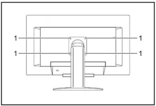 FUJITSU P23T-6 IPS - Bildschirmfußdemontieren - 2
