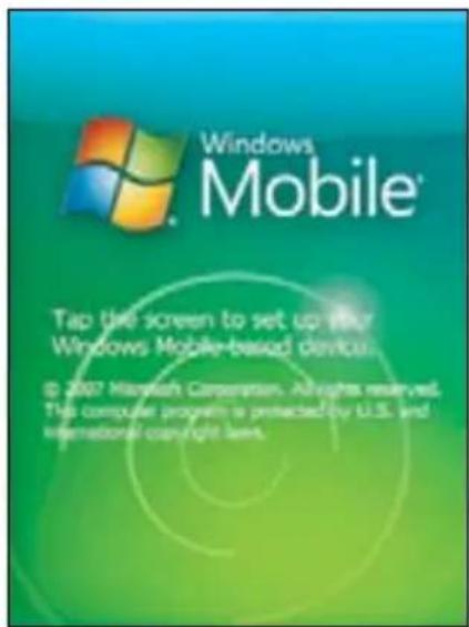 Windows Mobile Tap the screen to set up your Windows Mobile-based devices. © 2007 Microsoft Corporation. All rights reserved. This computer program is protected by U.S. and international copyright laws.