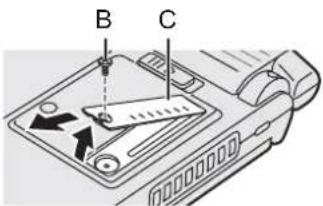 PANASONIC Toughbook CF-SX2 - To clean the inside of the dust cover - 1